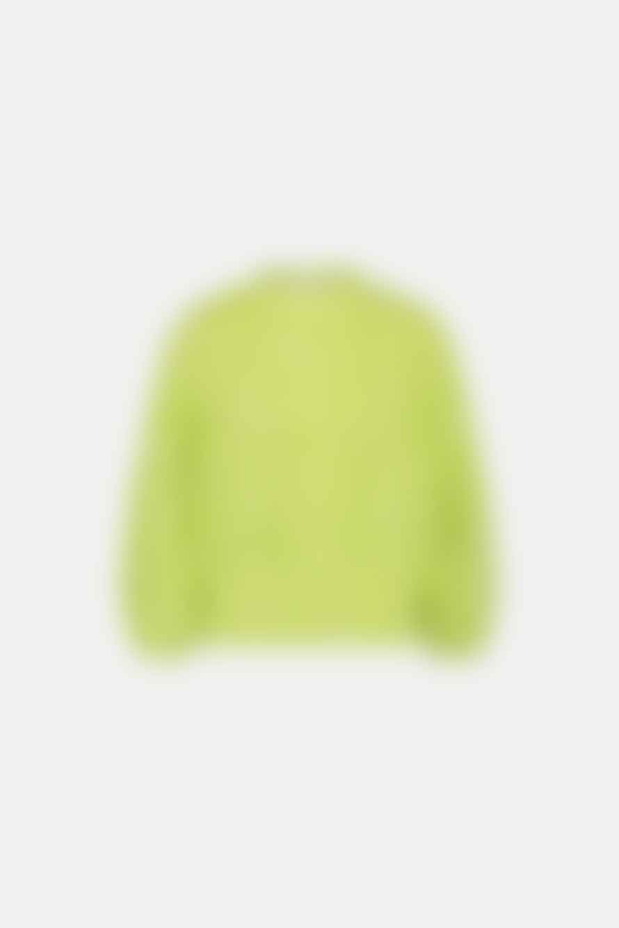 Fabienne Chapot Suzy 3/4 Sleeve Pullover In Lovely Lime