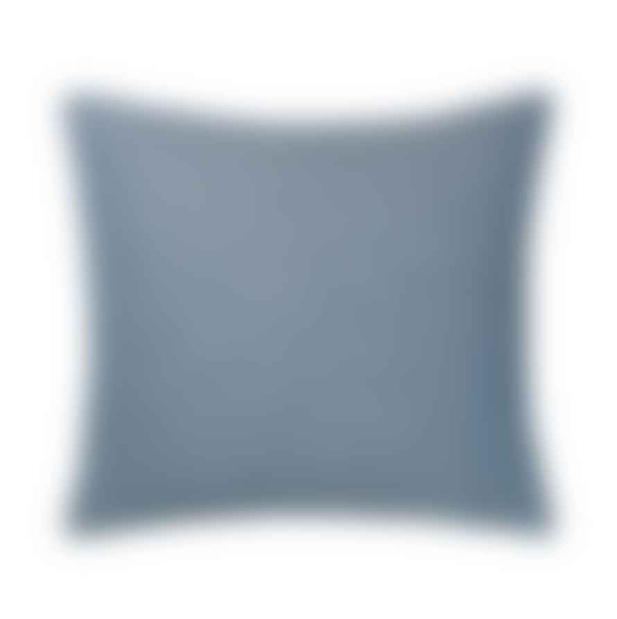 Elvang Denmark Thyme Cushion Cover 50x50cm In Blue In 100% Organic Cotton