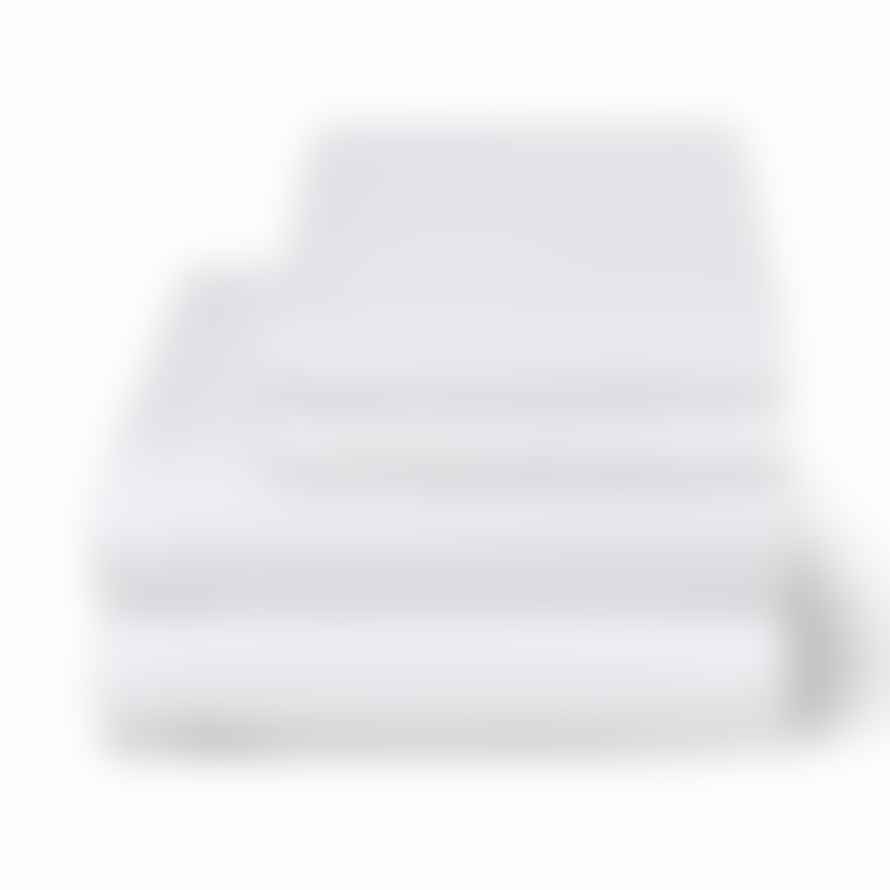Elvang Denmark Waffel Towel 50x70cm In White In 100% Organic Cotton