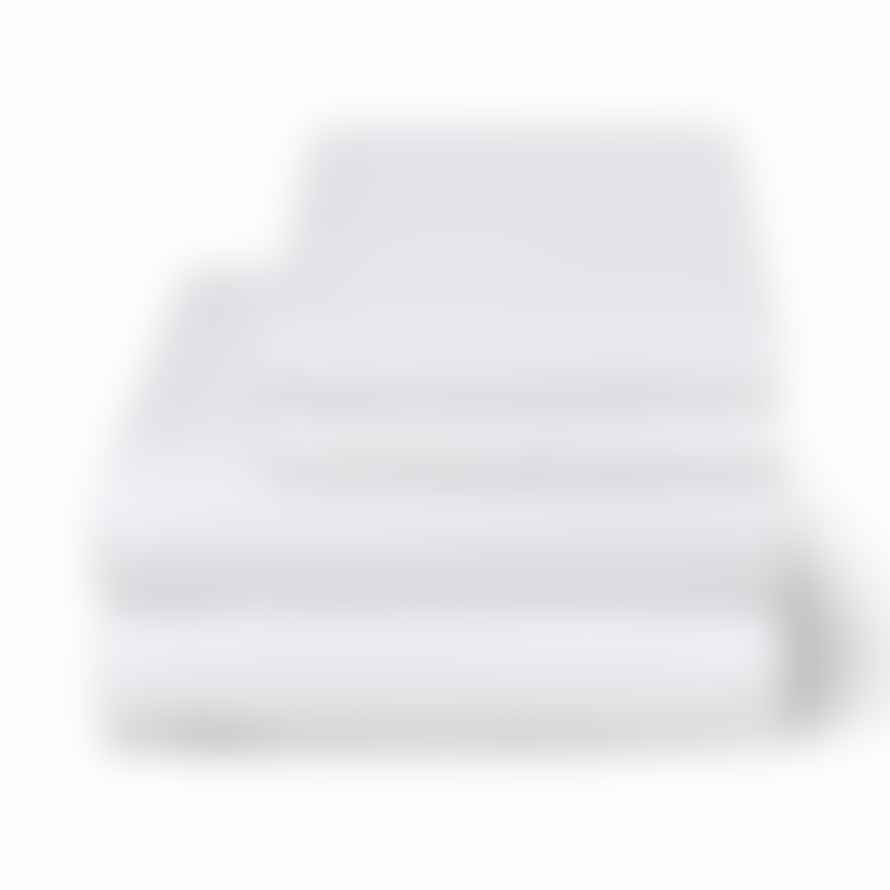 Elvang Denmark Waffel Towel 70x140cm In White In 100% Organic Cotton