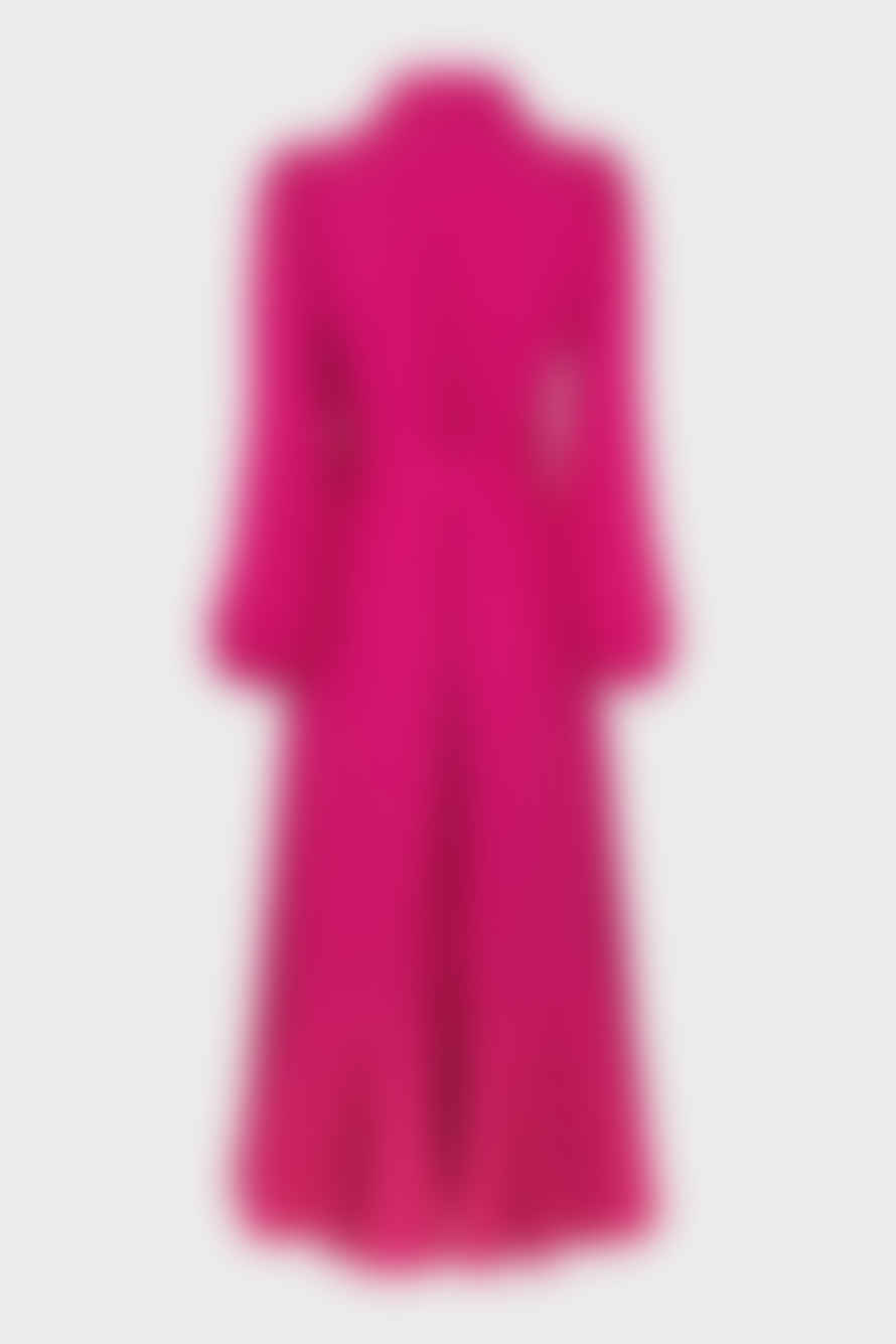 Cras Lotus Dress - Fuchsia Pink
