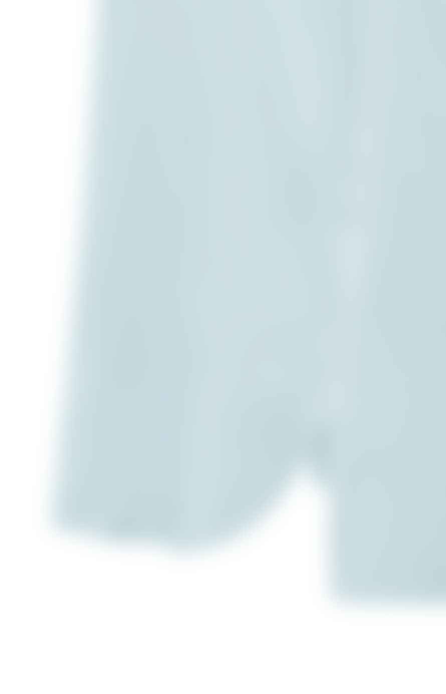 Yaya Sleeveless Top With Round Neck In Fabric Mix | Plein Air Blue
