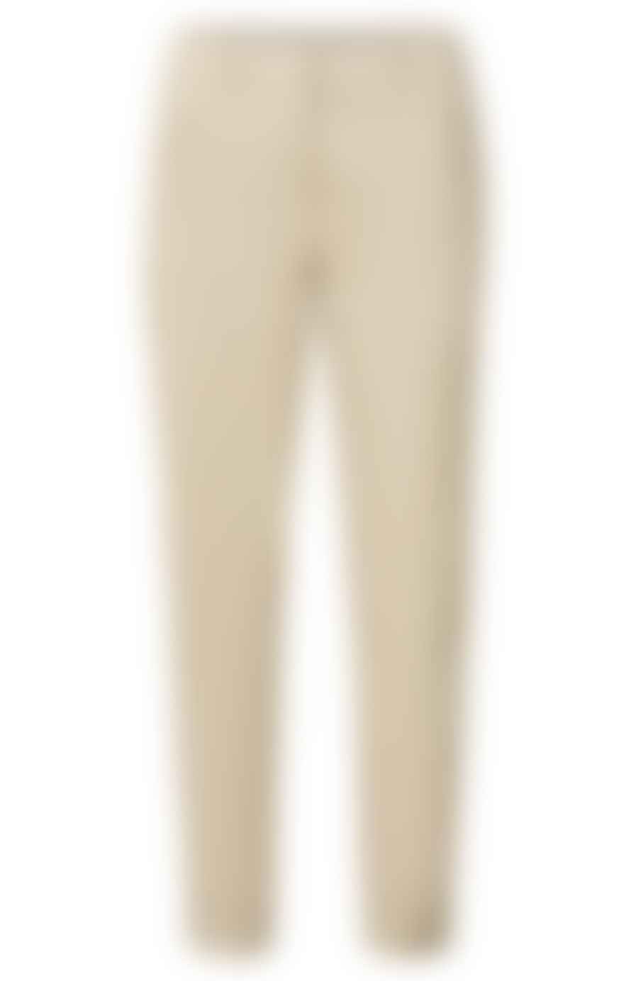 Yaya Trousers With Straight Leg, Pockets And Zip Fly In A Slim Fit | White Pepper Beige