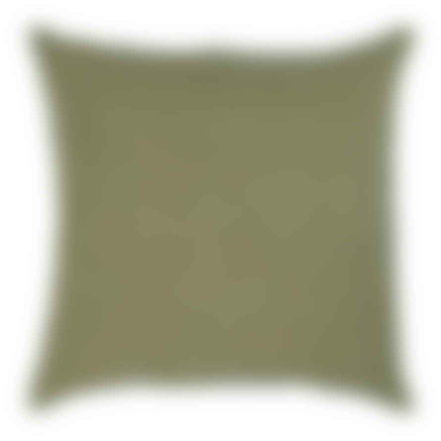 TUSKcollection Cushion 50 X 50 Linen Moss Green
