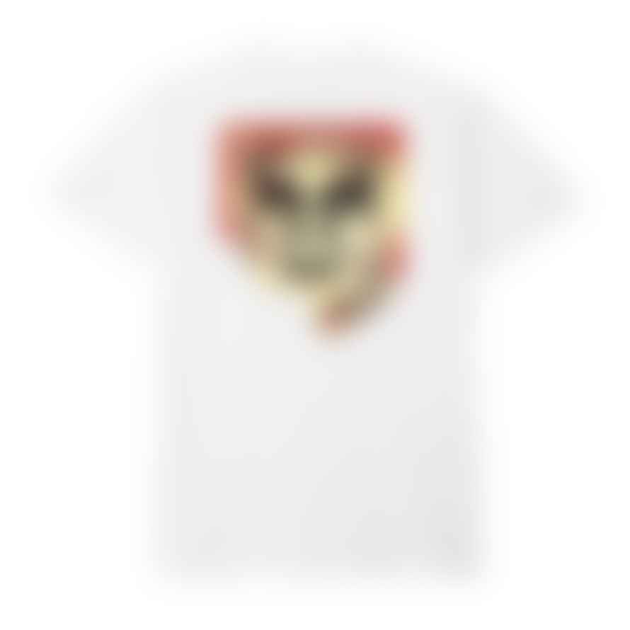 OBEY T-shirt Ripped Icon Uomo White
