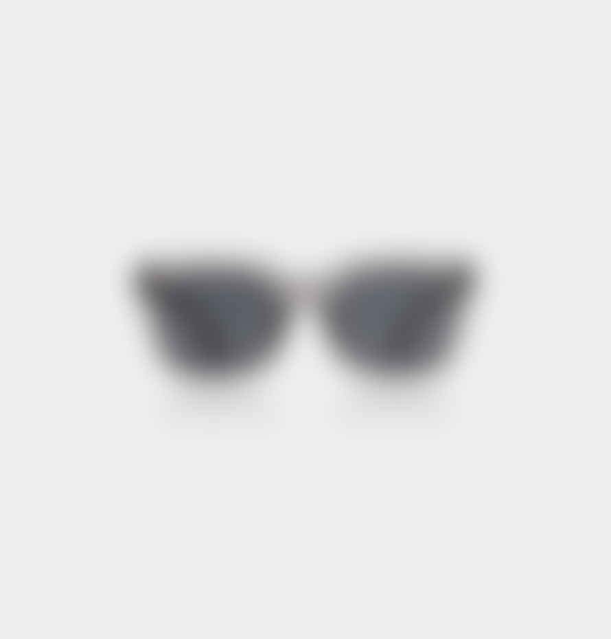 A.Kjaerbede  A.kjaerbede Nancy Sunglasses In Grey Transparent