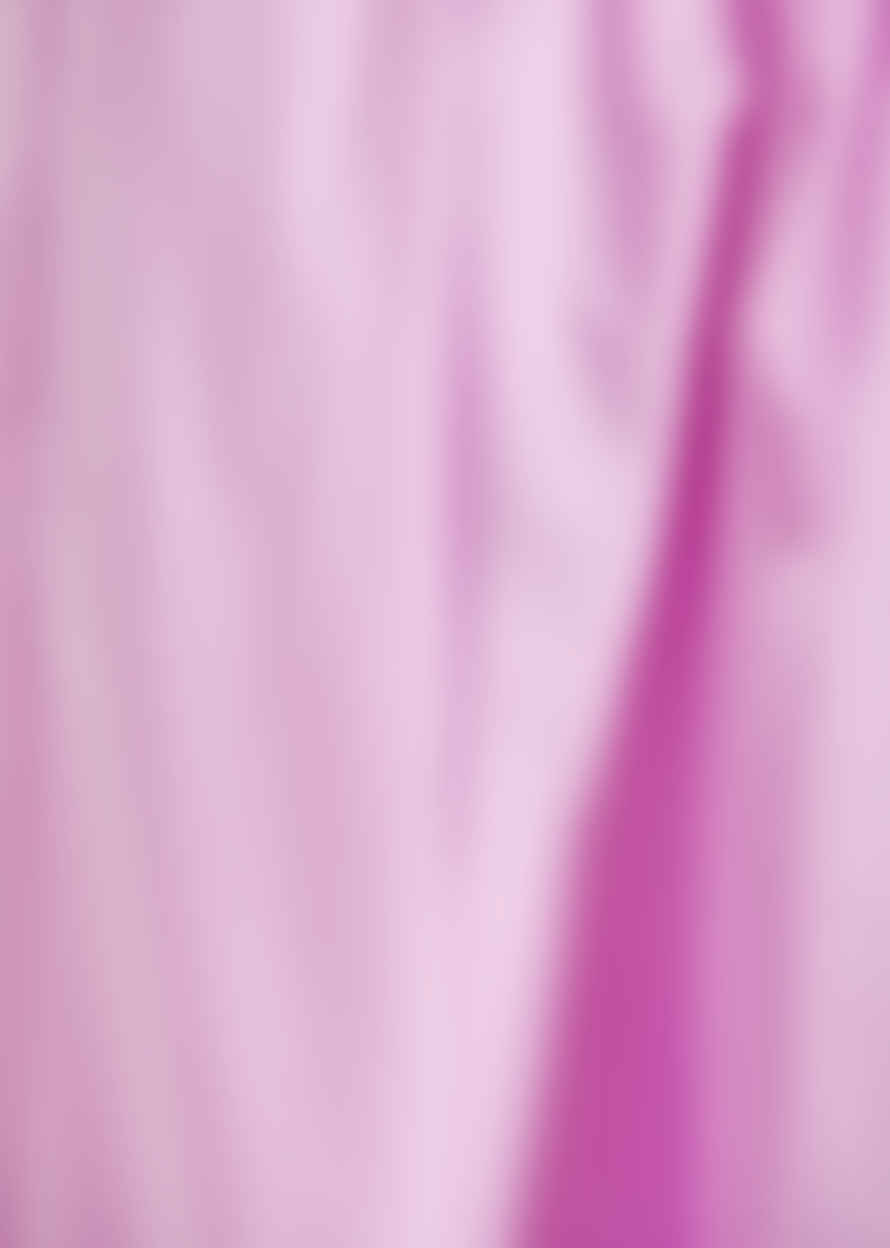 Essentiel Antwerp Fuchsia 'taffata' Midi Length Skirt - Lilac