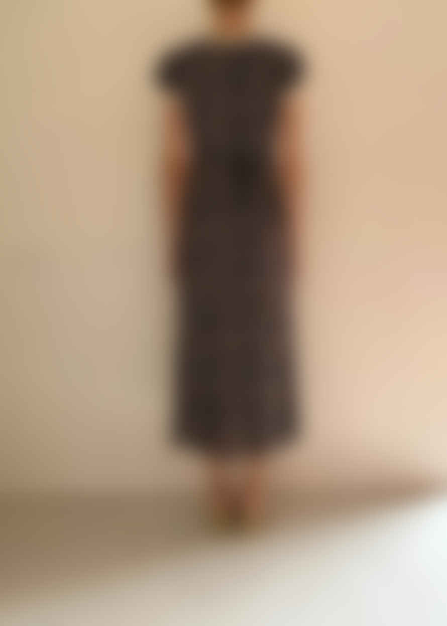 Rixo  Clarice Dress - Amelie Floral Black