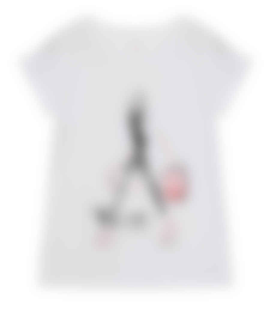 cashmere-fashion-store Railin Baumwoll T-shirt Rundhalsausschnitt Kurzarm