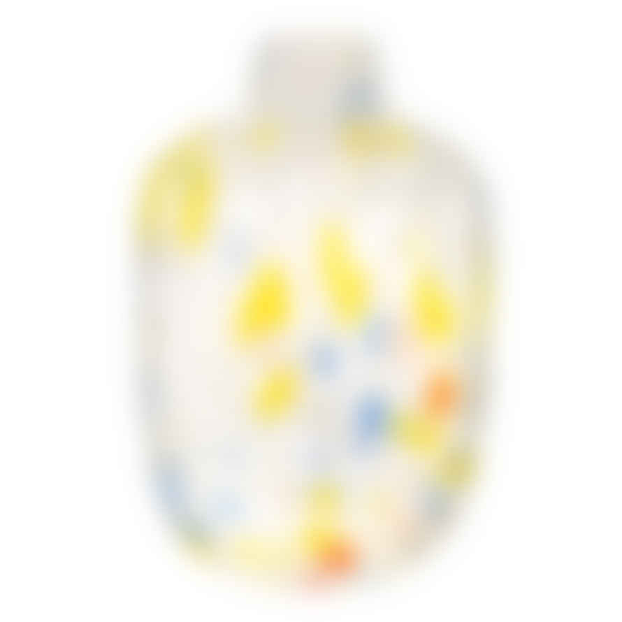 Sass & Belle  Large Multicoloured Speckled Glass Vase