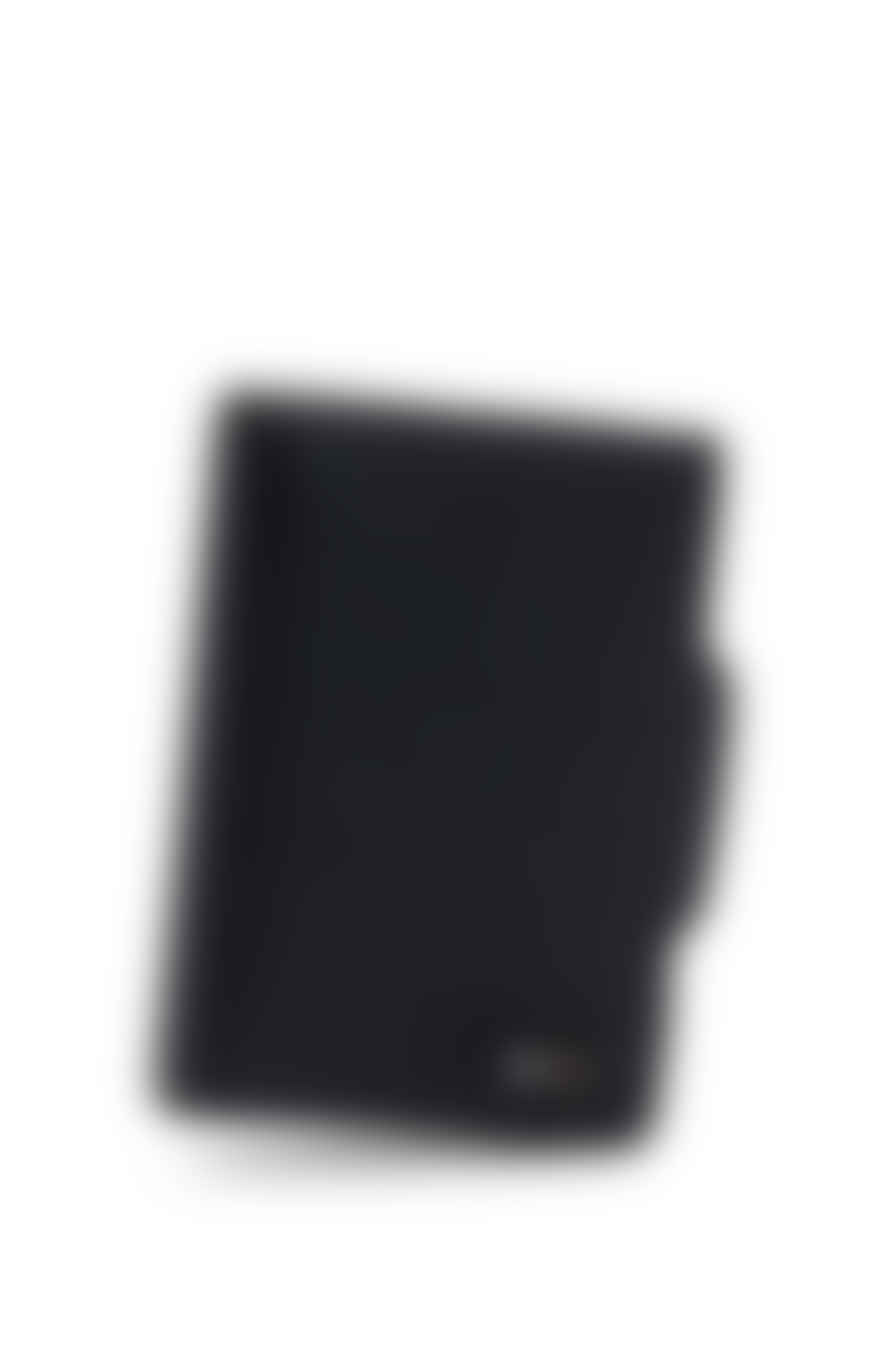 Hugo Boss Black Grained Faux Leather Secrid Card Holder 50505150 001