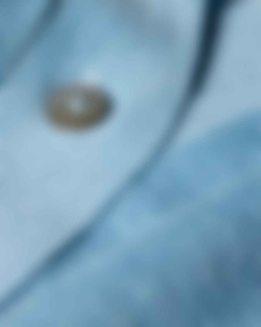 Paul Smith Pale Blue Swirl Sleeves Cardigan