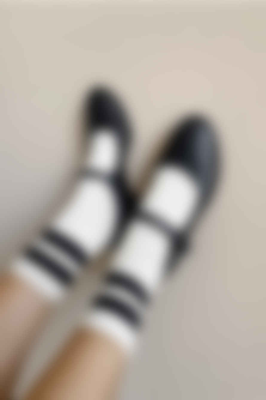 Le Bon Shoppe Her Socks In Bold Varsity Stripe