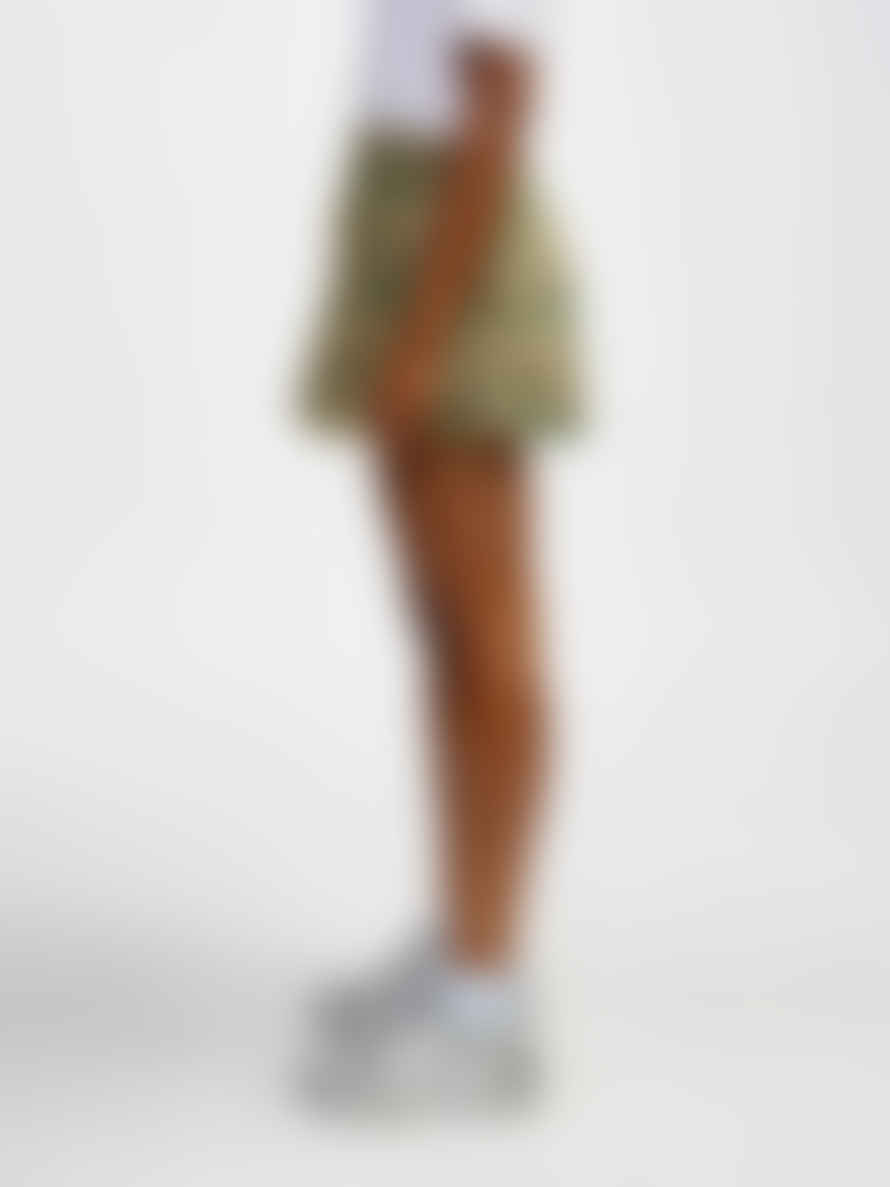Bellerose Austral Shorts - Green/beige
