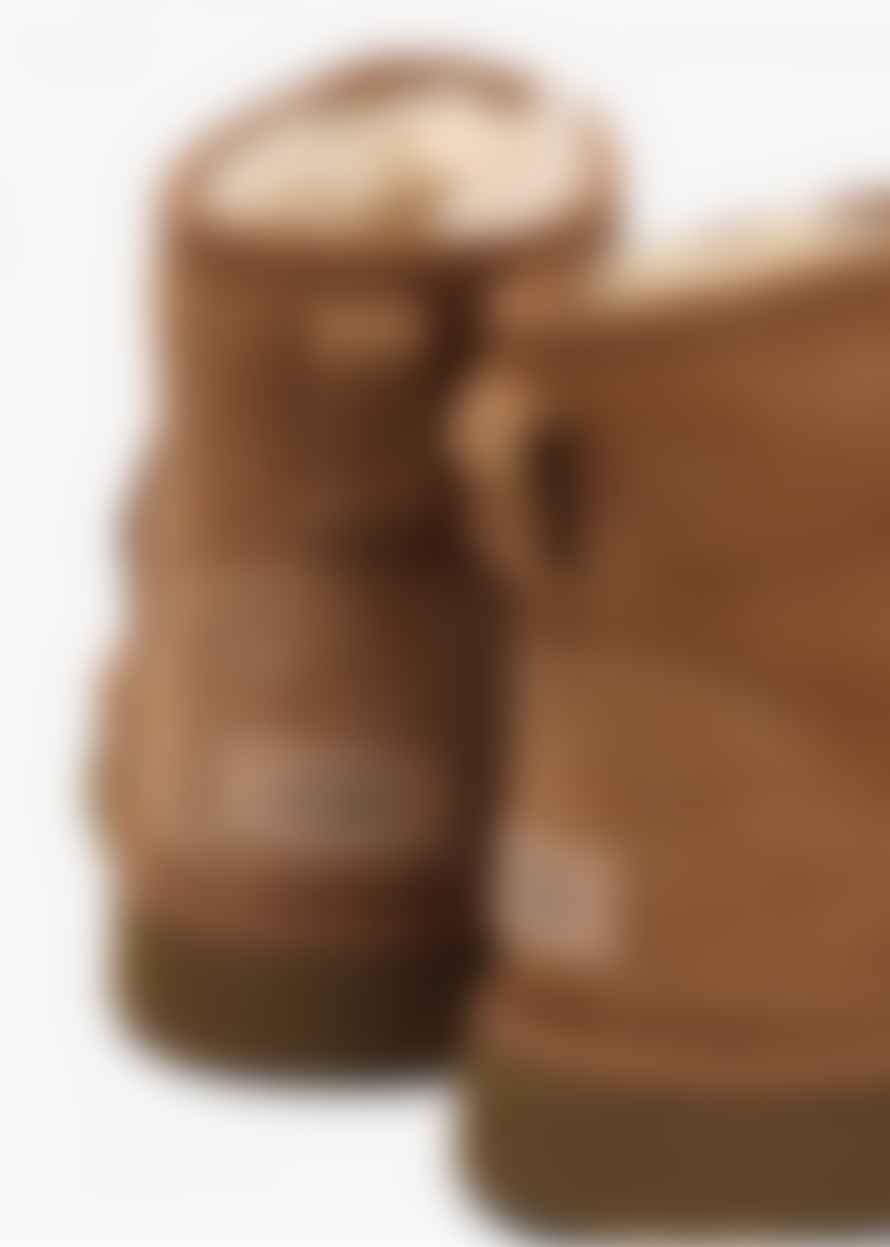 UGG Womens Classic Mini Boot In Chestnut