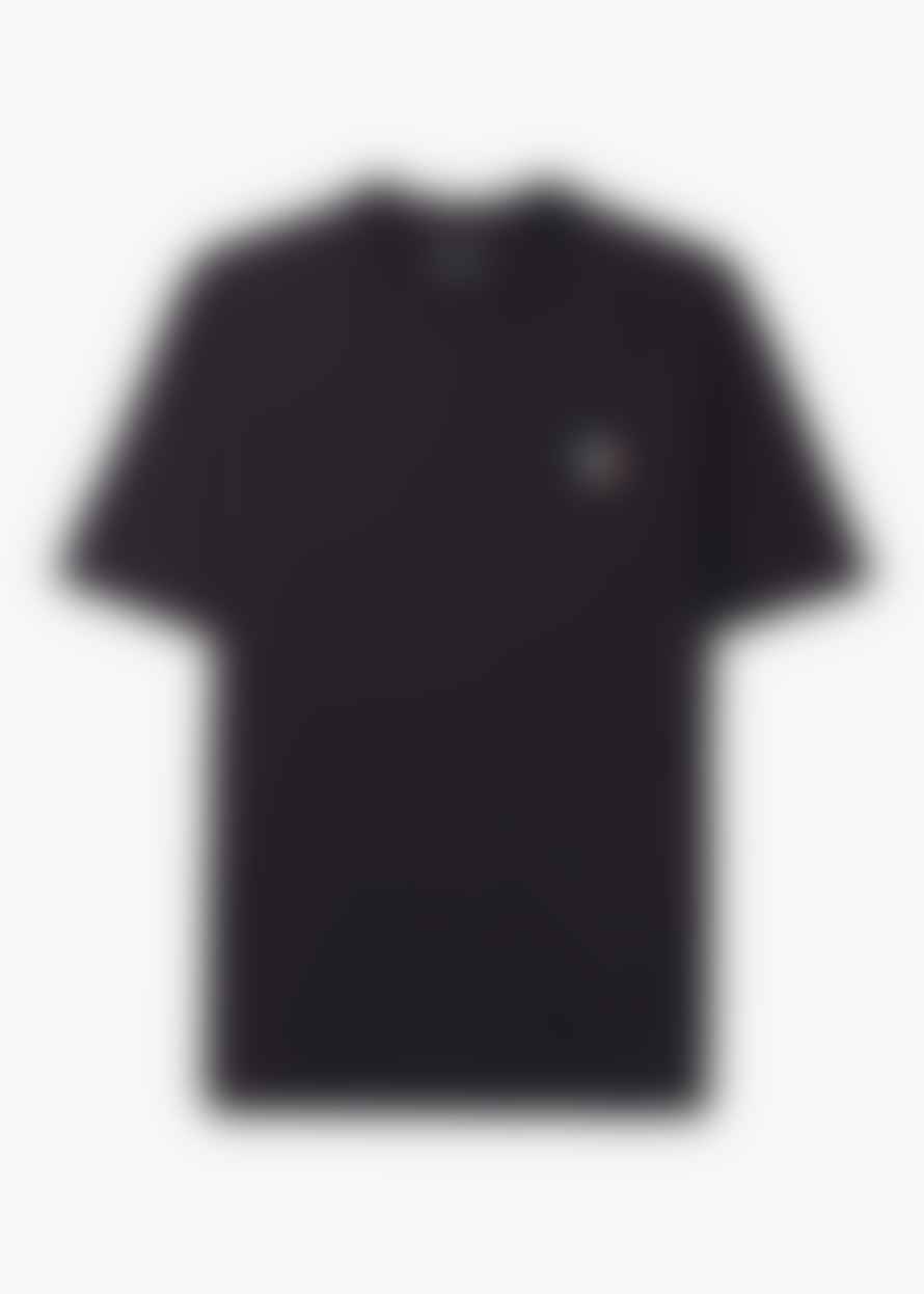 Paul Smith Mens Broad Zebra T-shirt In Black