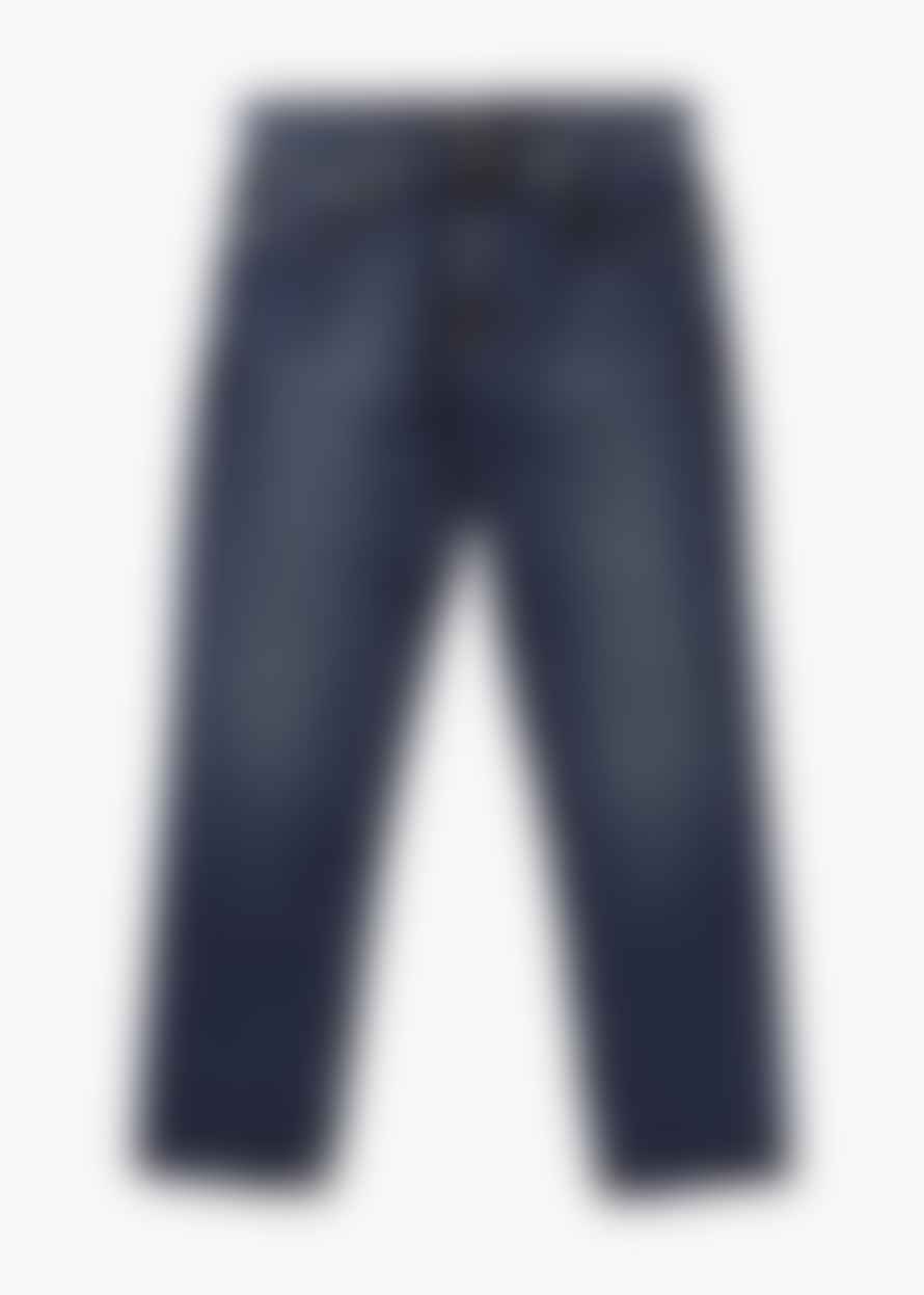Nudie Mens Gritty Jackson Straight Jeans In Blue Soil
