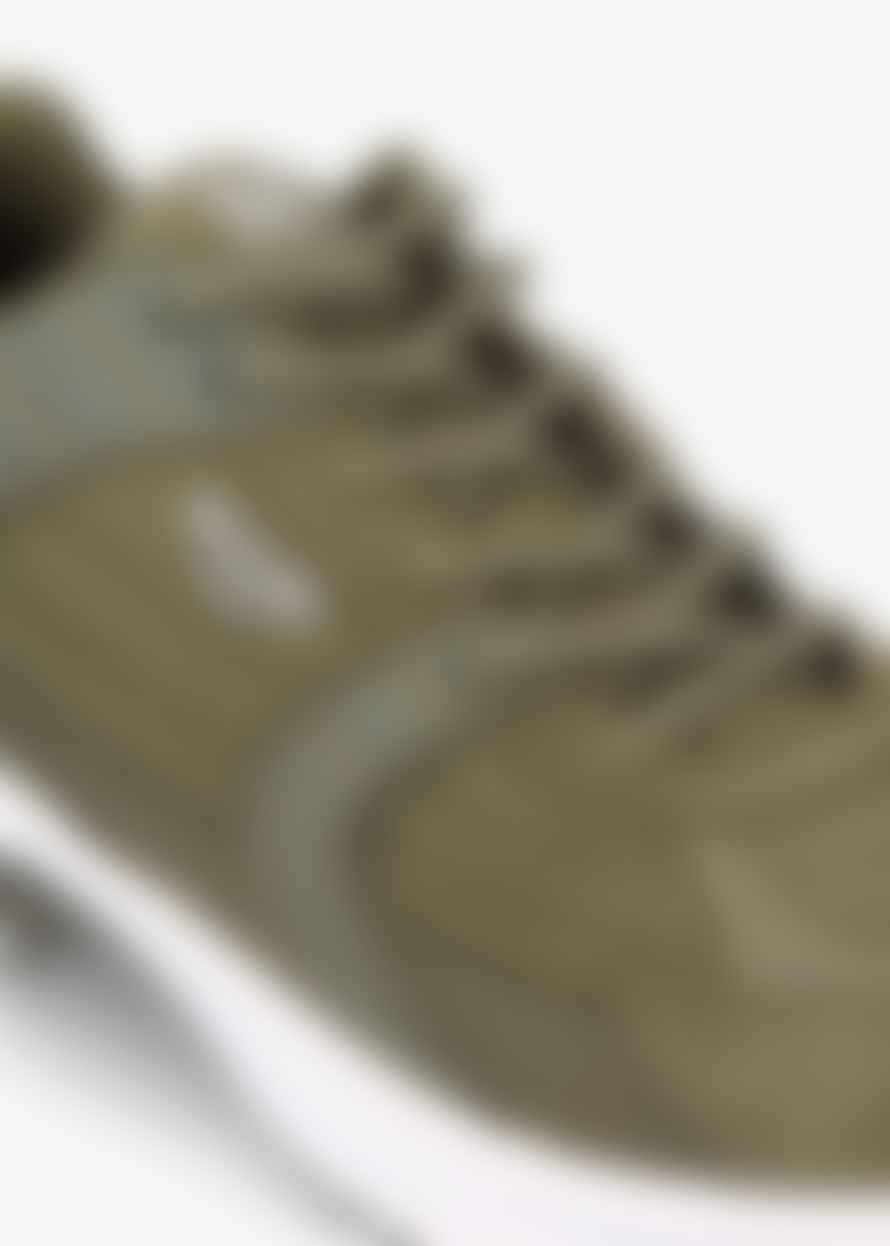 Mallet Mens Holloway Trainers In Khaki Reflect
