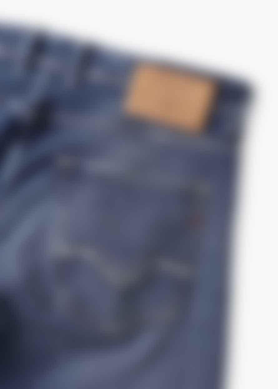 Replay Mens Grover Original Straight Jeans In Medium Blue