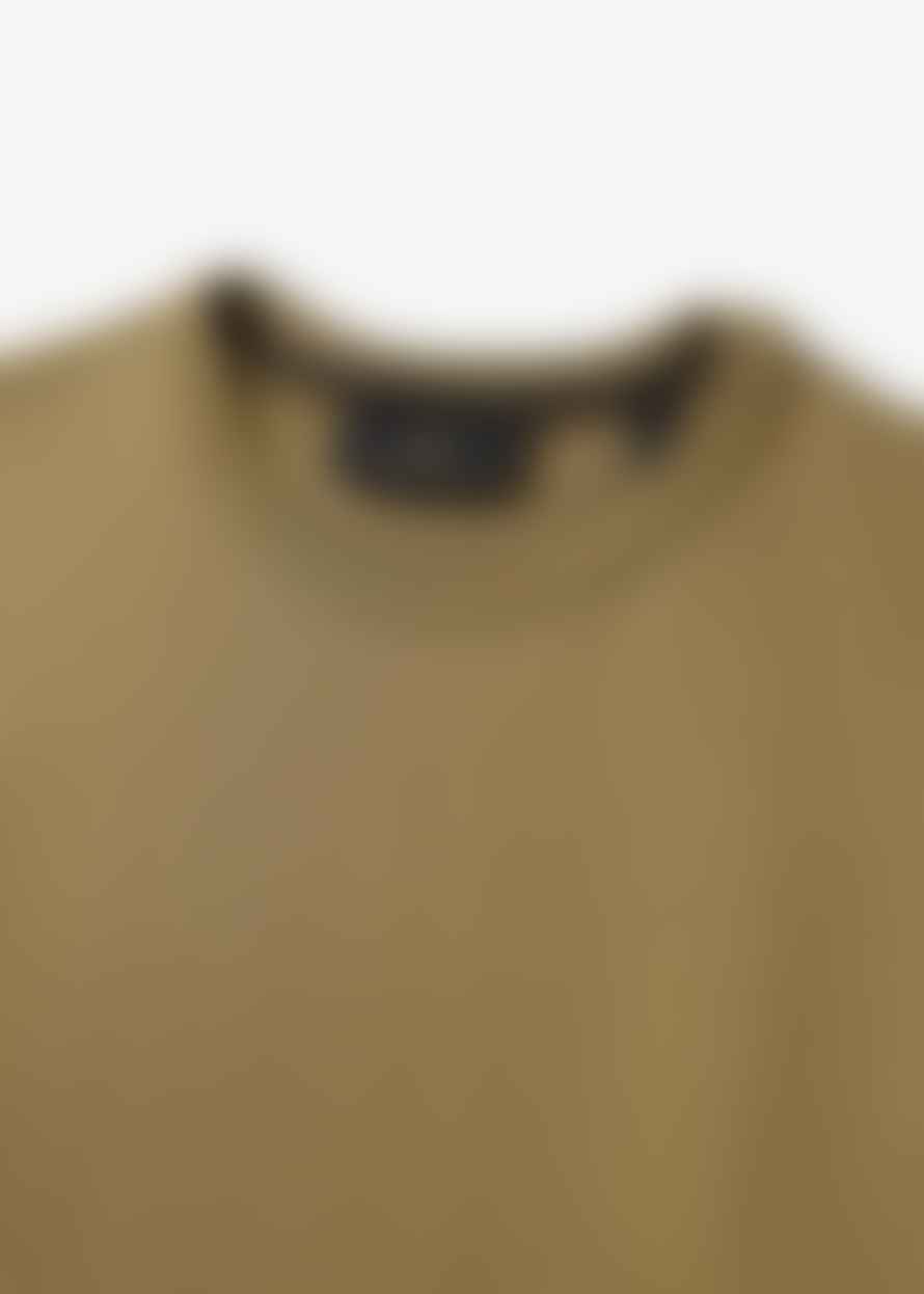 Belstaff Mens Centenary Sleeve Logo T-shirt In British Khaki