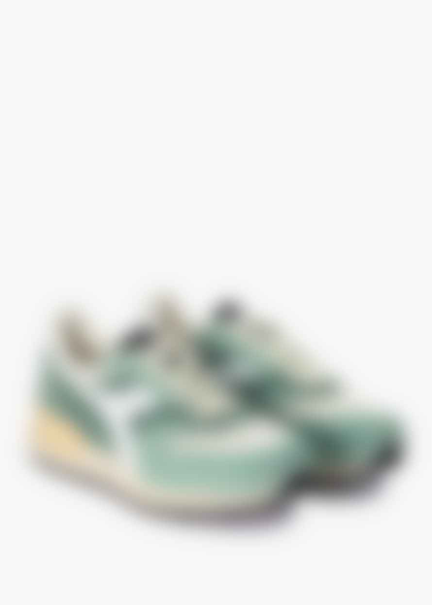 Diadora Conquest C Sw Heritage Sneaker In Eucalyptus Green