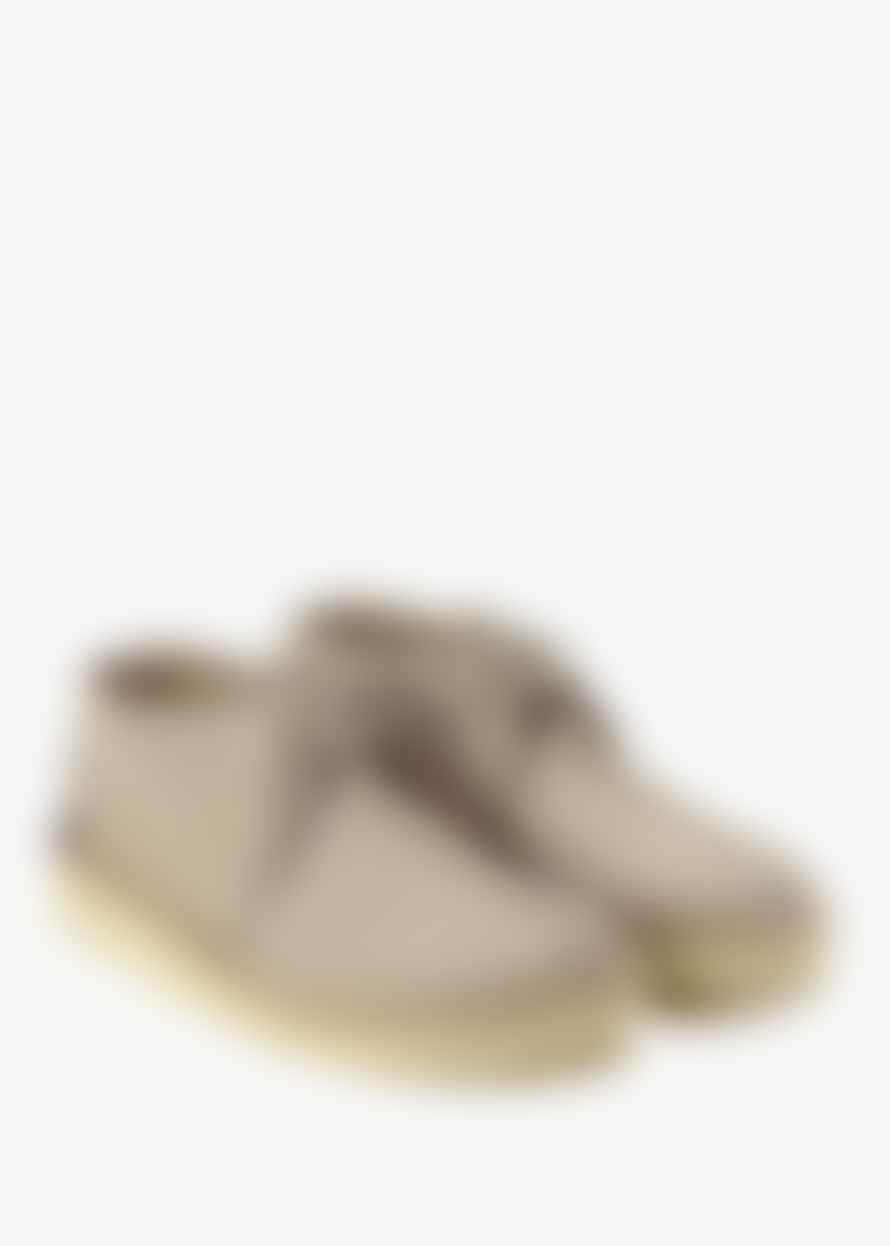 Clarks Originals Mens Desert Trek Suede Shoes In Sand