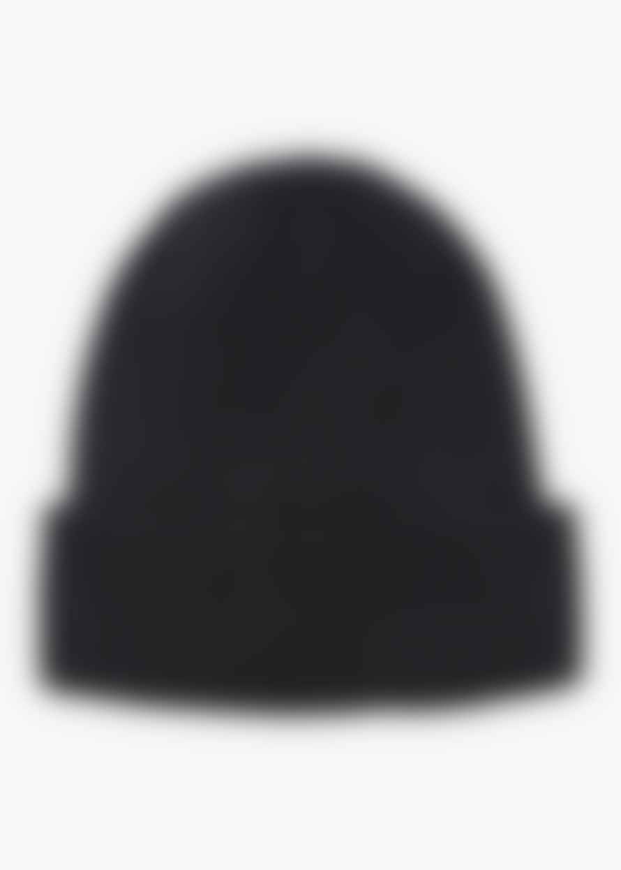 C.P. Company Mens Cotton Goggle Beanie Hat In Black