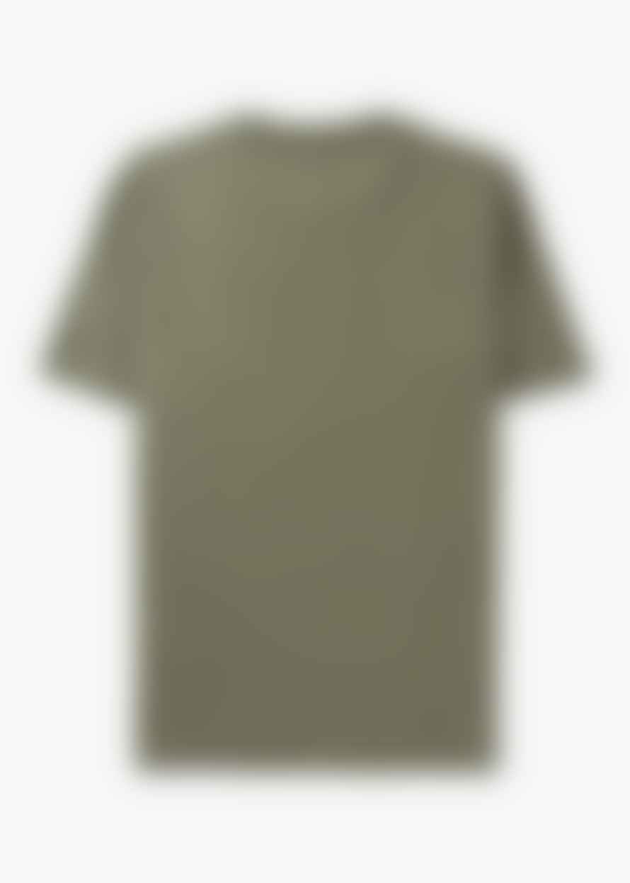 Replay Mens Authentic Boost T-shirt In Light Military