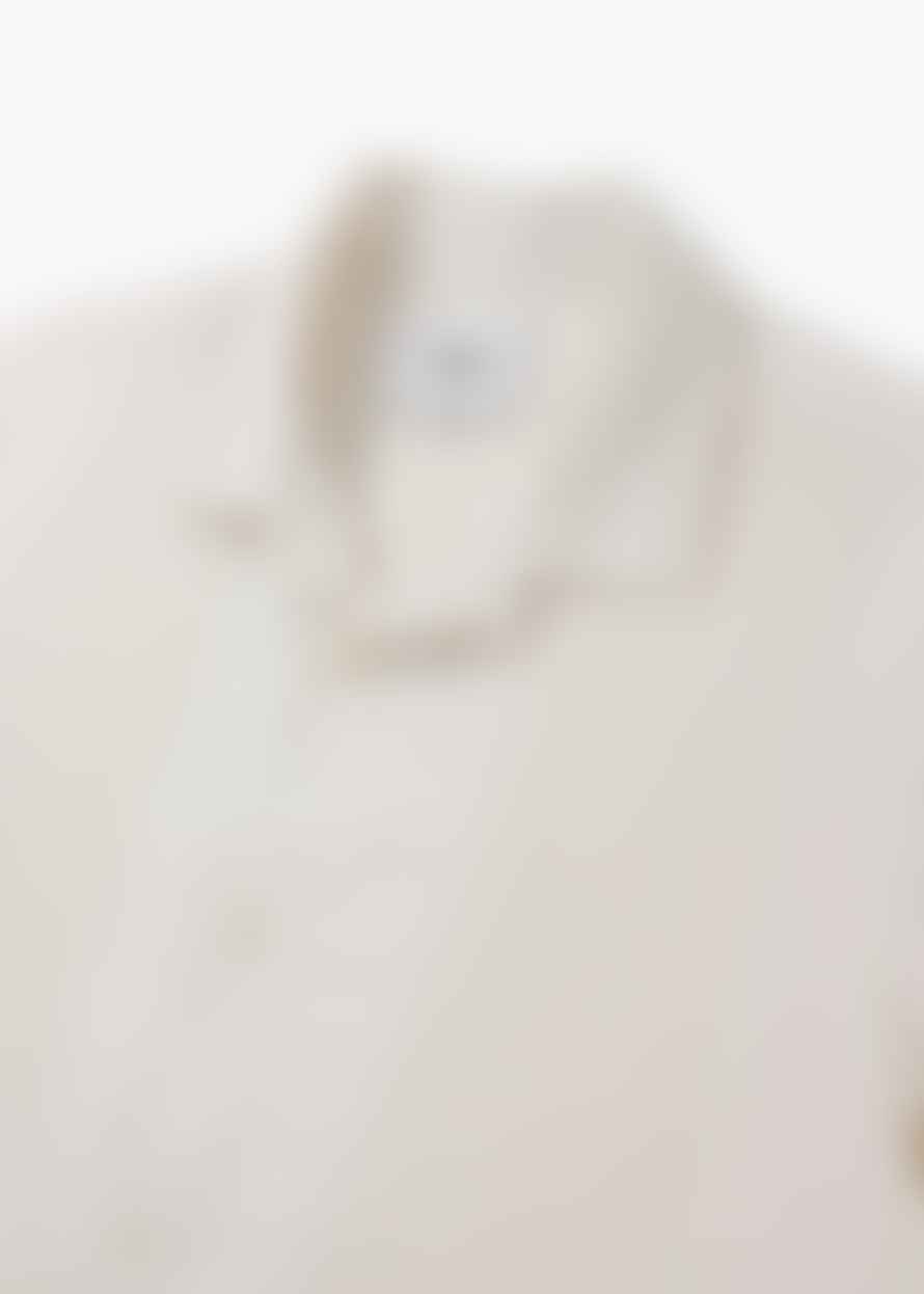 Wax London Mens Newton Pintuck Short Sleeve Shirt In White