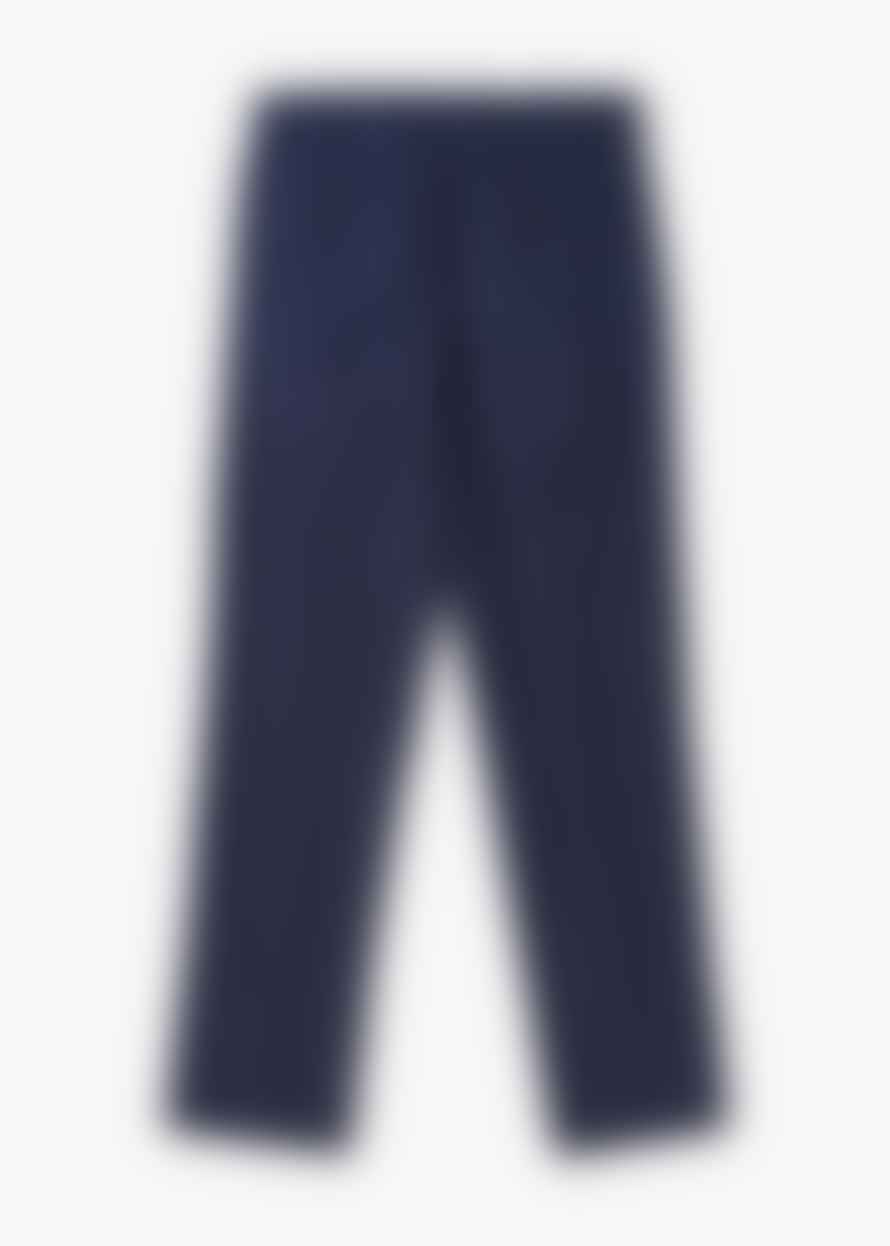 SKOPES Mens Harcourt Tapered Suit Trousers In Navy