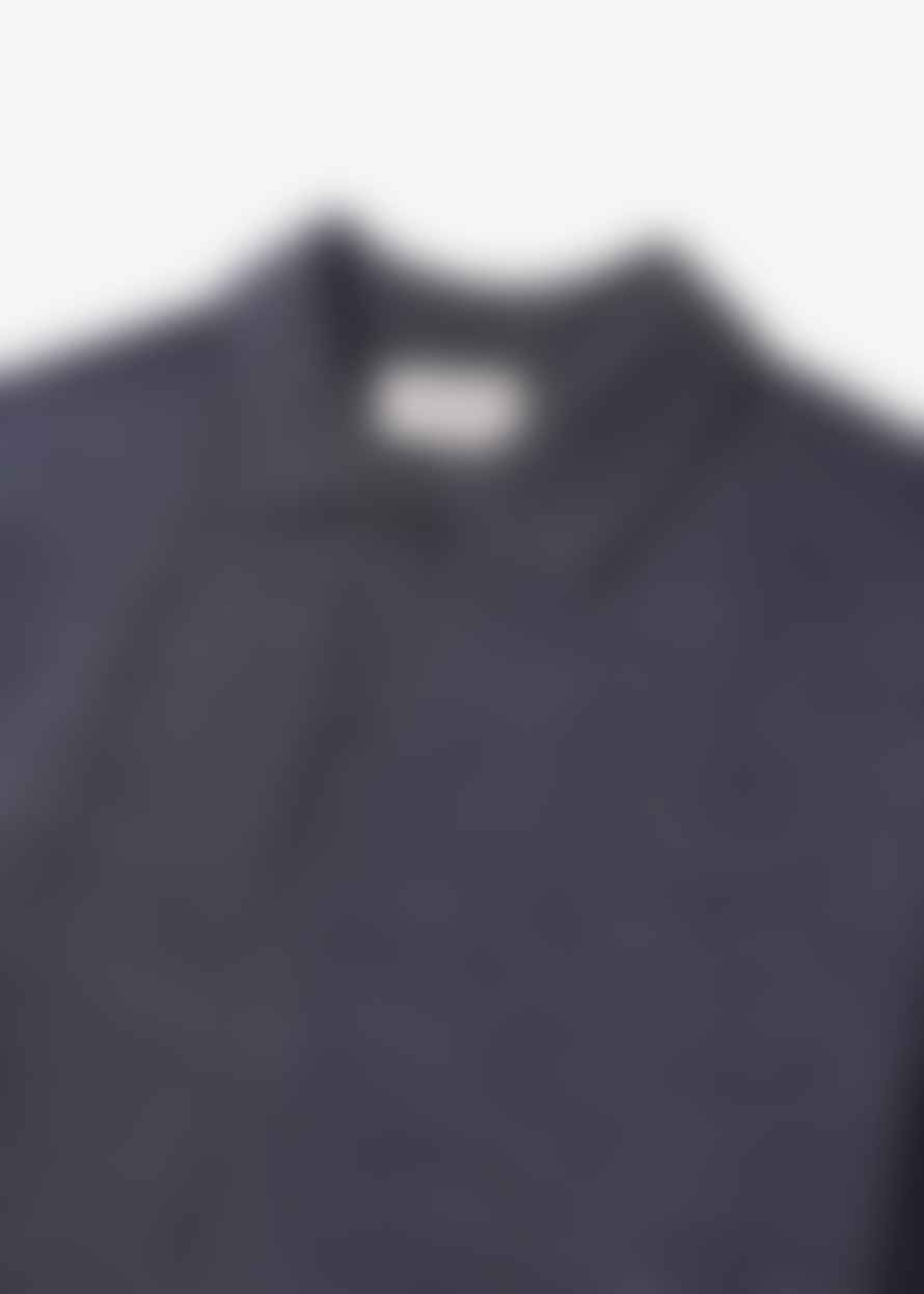 John Smedley Mens Payton Merino Wool Polo Shirt In Charcoal