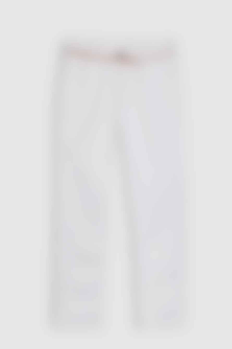 Homecore Pantalon Jabali Twill - Coton - Blanc