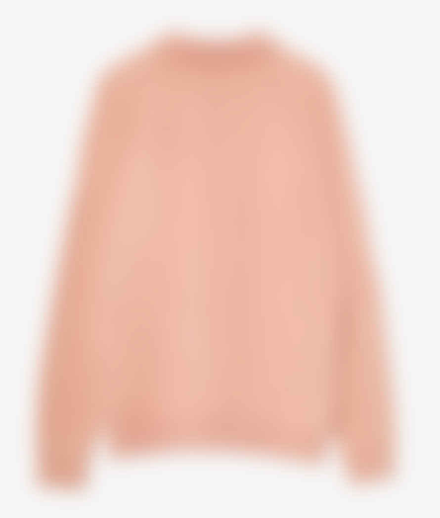 Pompeii Zipper Sweatshirt (Dark Pink)