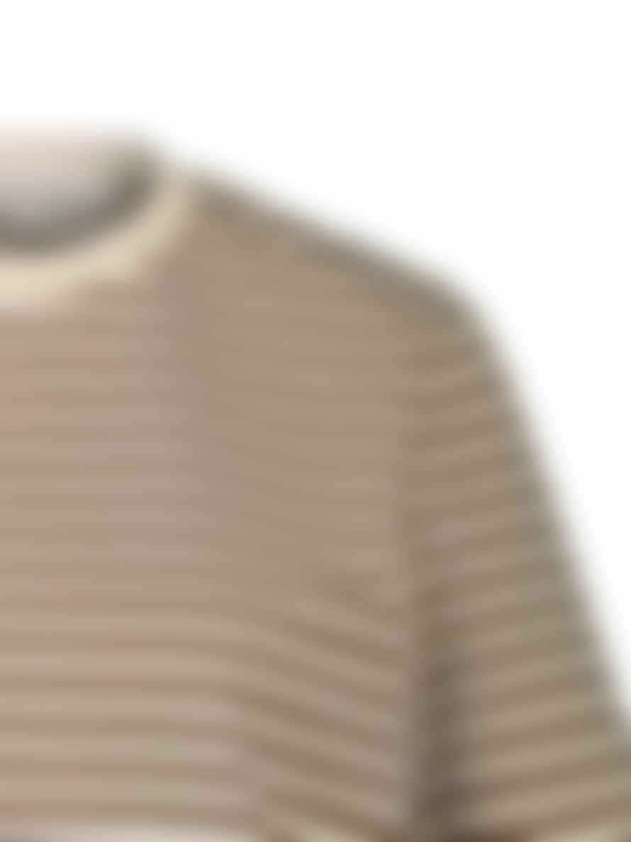 SOFIE SCHNOOR T-Shirt Brown Striped