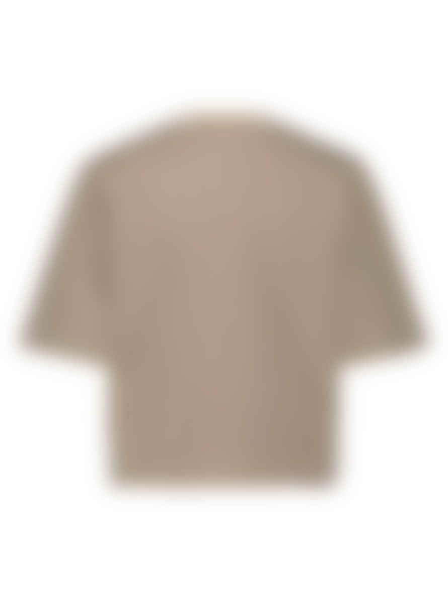 SOFIE SCHNOOR T-Shirt Brown Striped