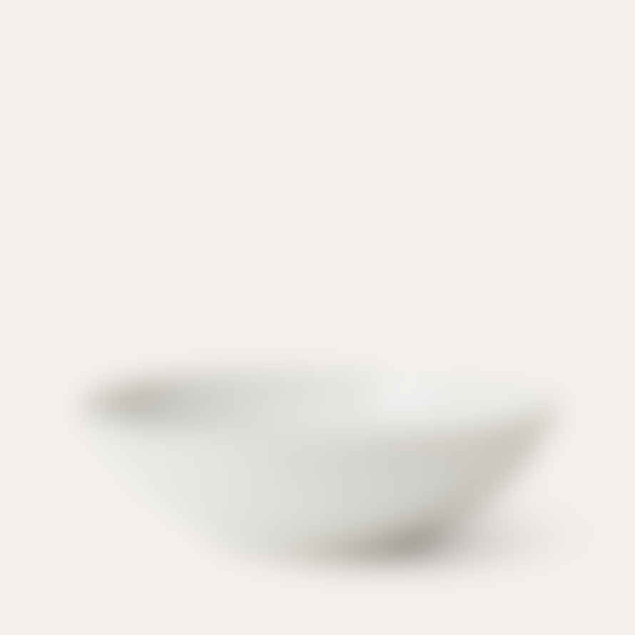 Sthal Deep Dinner Plate/Bowl in White