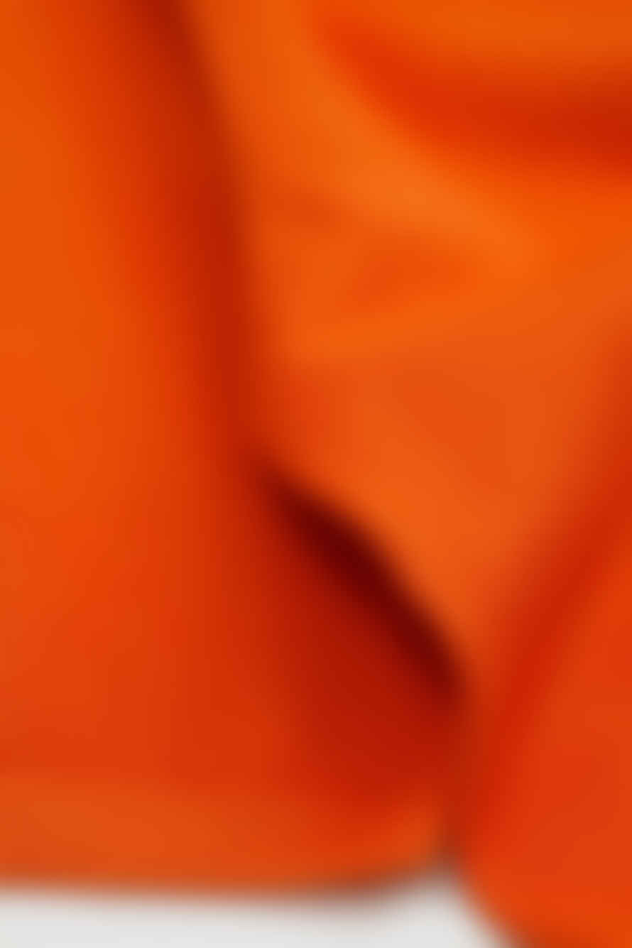 BATONER The Seaisland Cotton Pique Polo Ss Orange