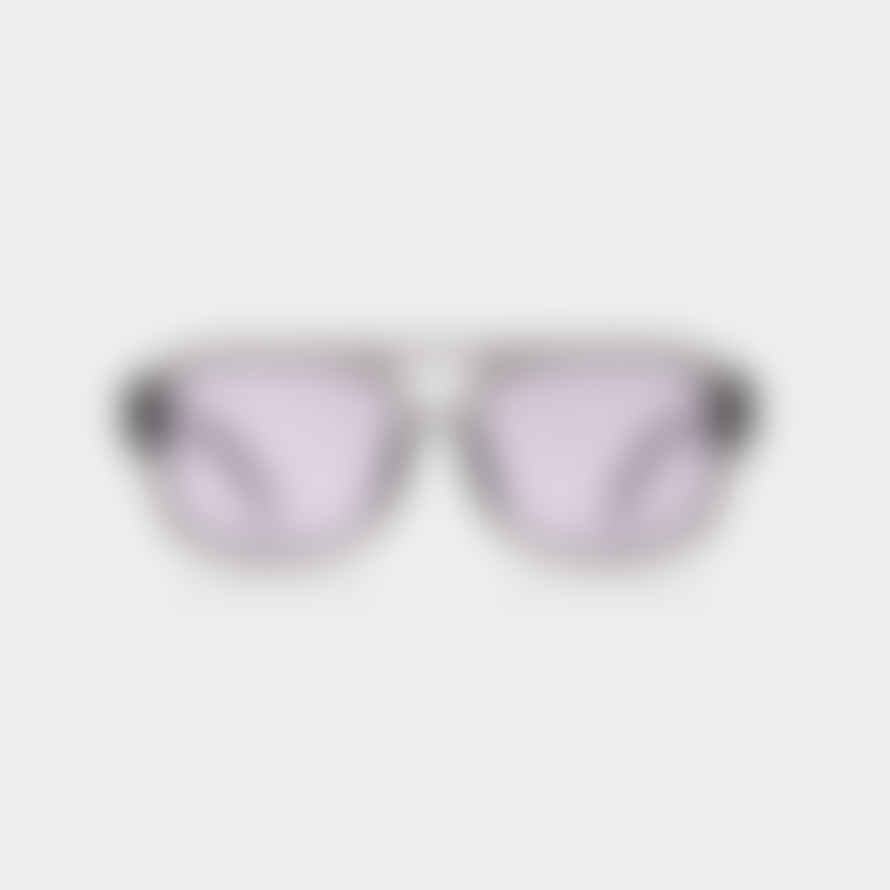 A.Kjaerbede  Grey Transparent Kaya Sunglasses