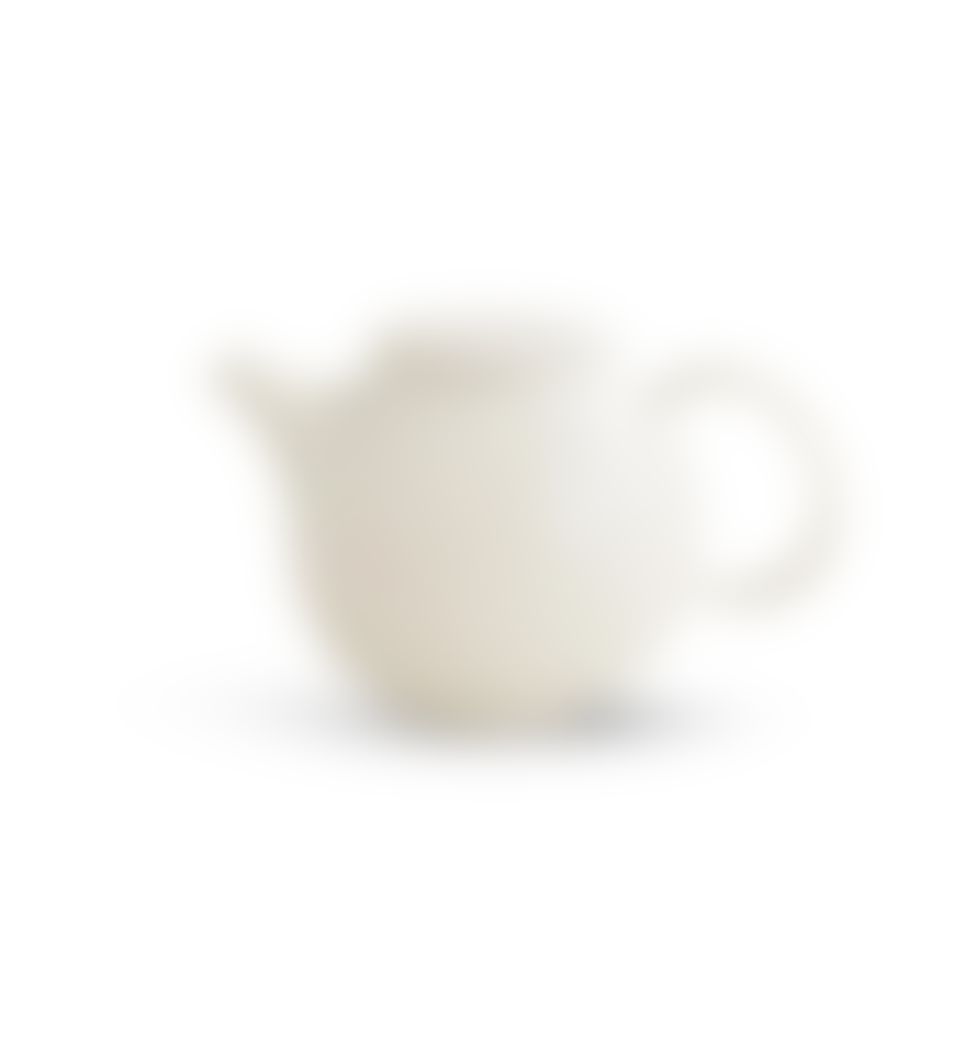 Kinto Pebble Porcelain Teapot, White