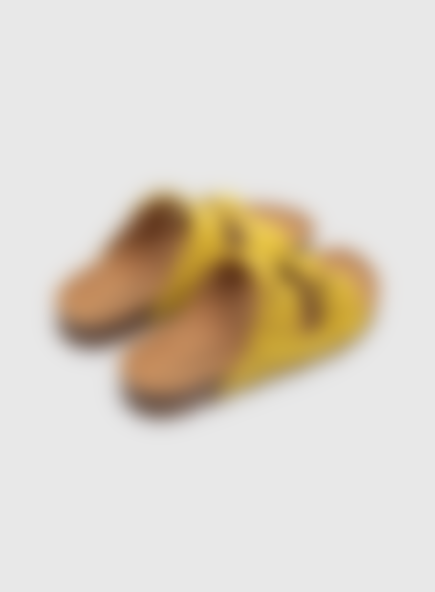 Nice Things Buckles Bio Sandals In Mustard 104 From
