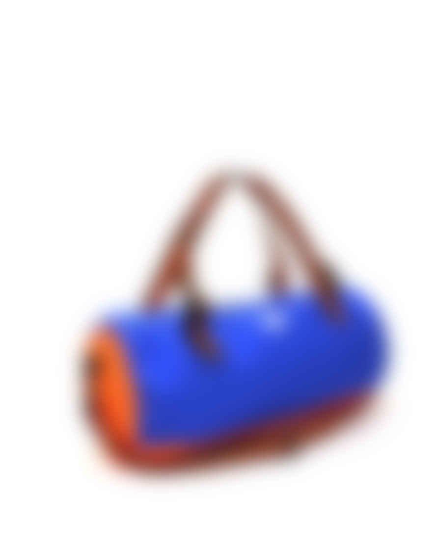 Go Emu Blue & Orange Dry Duffel Bag