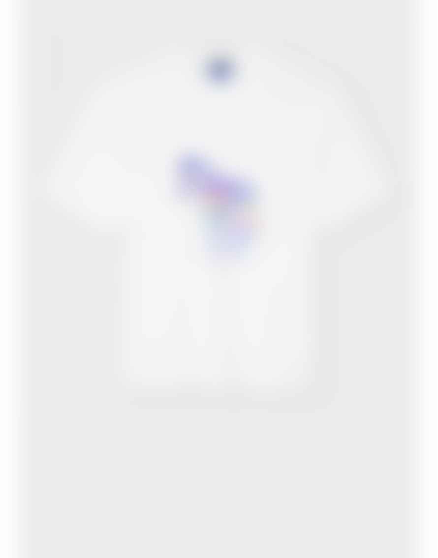 Paul Smith Paul Smith Colourblock Zebra T-shirt Col: 01 White, Size: Xxl