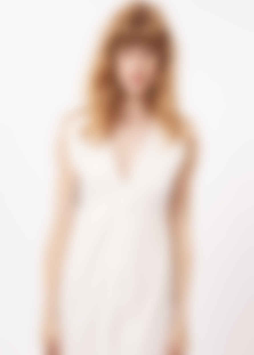 FRNCH Cleda Dress - White