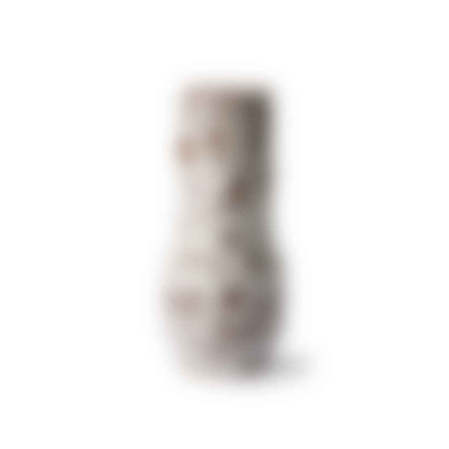 HK Living Lava White Ceramic Vase