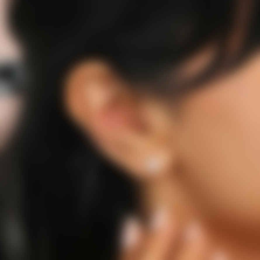 Lisa Angel Crystal Teardrop Stud Earrings