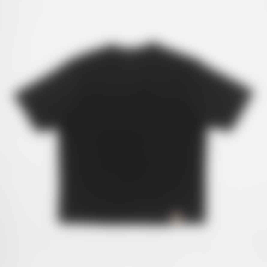USKEES Oversized Short Sleeve T-shirt In Black