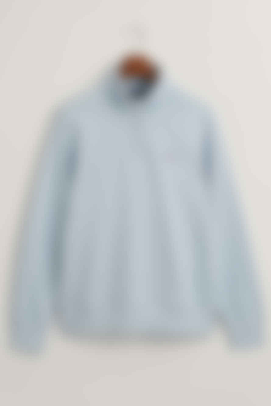 Gant - Half Zip Sweatshirt In Dove Blue 2008005 474