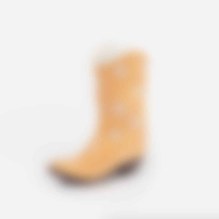 DOIY Design Cowboy Boot Vase - Orange