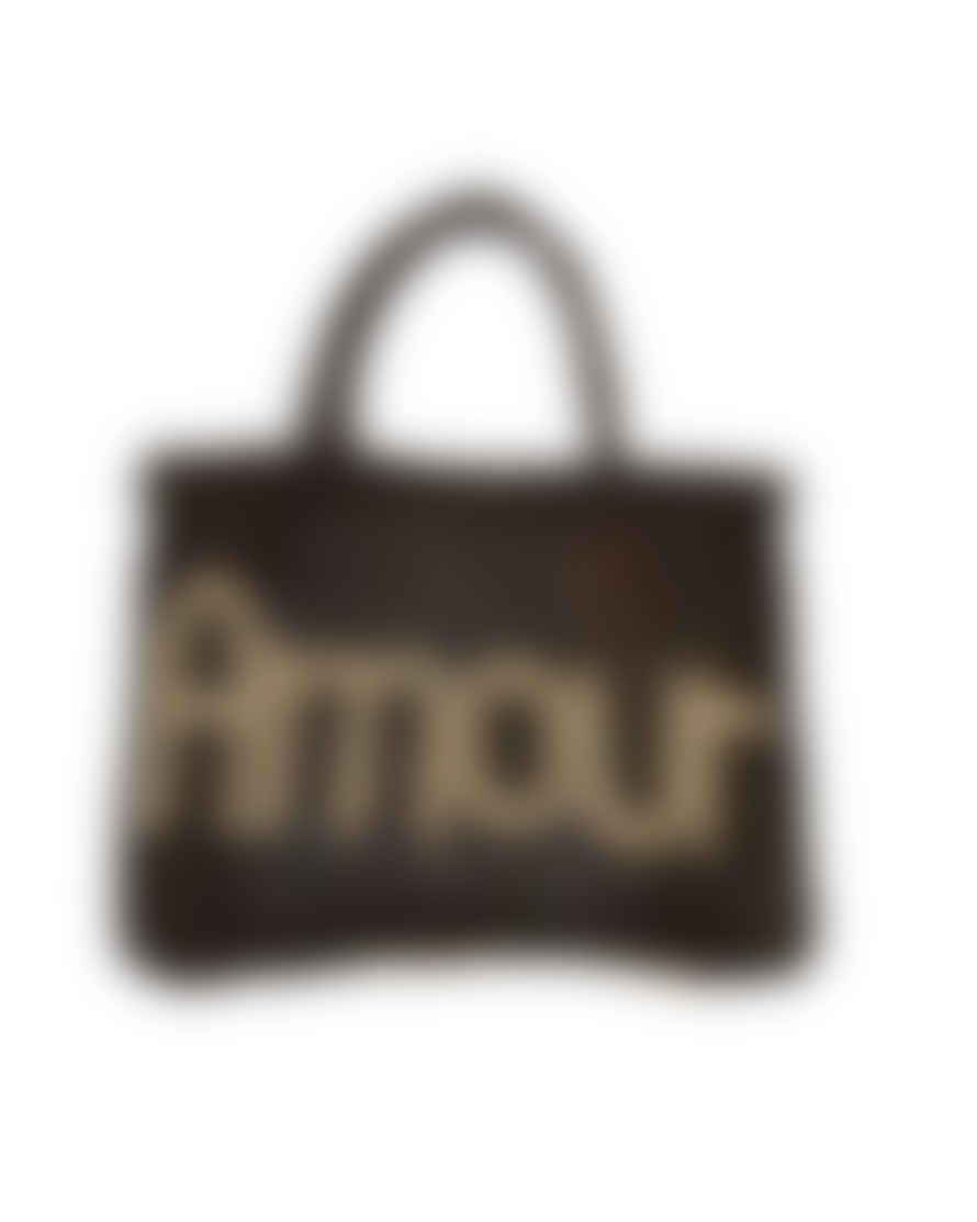 The Jacksons Amour Small Tote Black And Natural