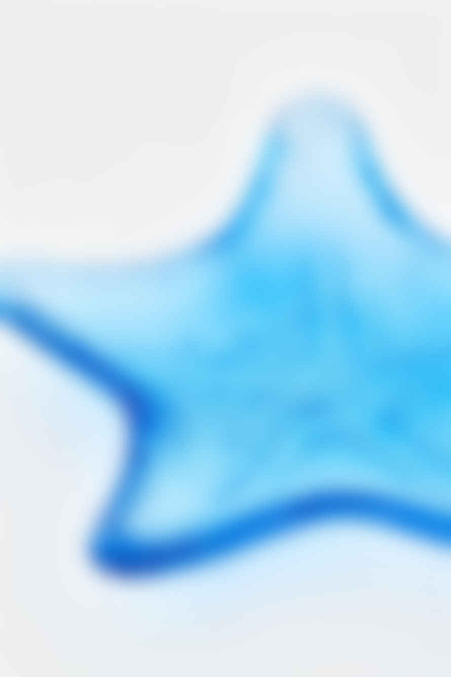 Distinctly Living Glass Starfish Plate